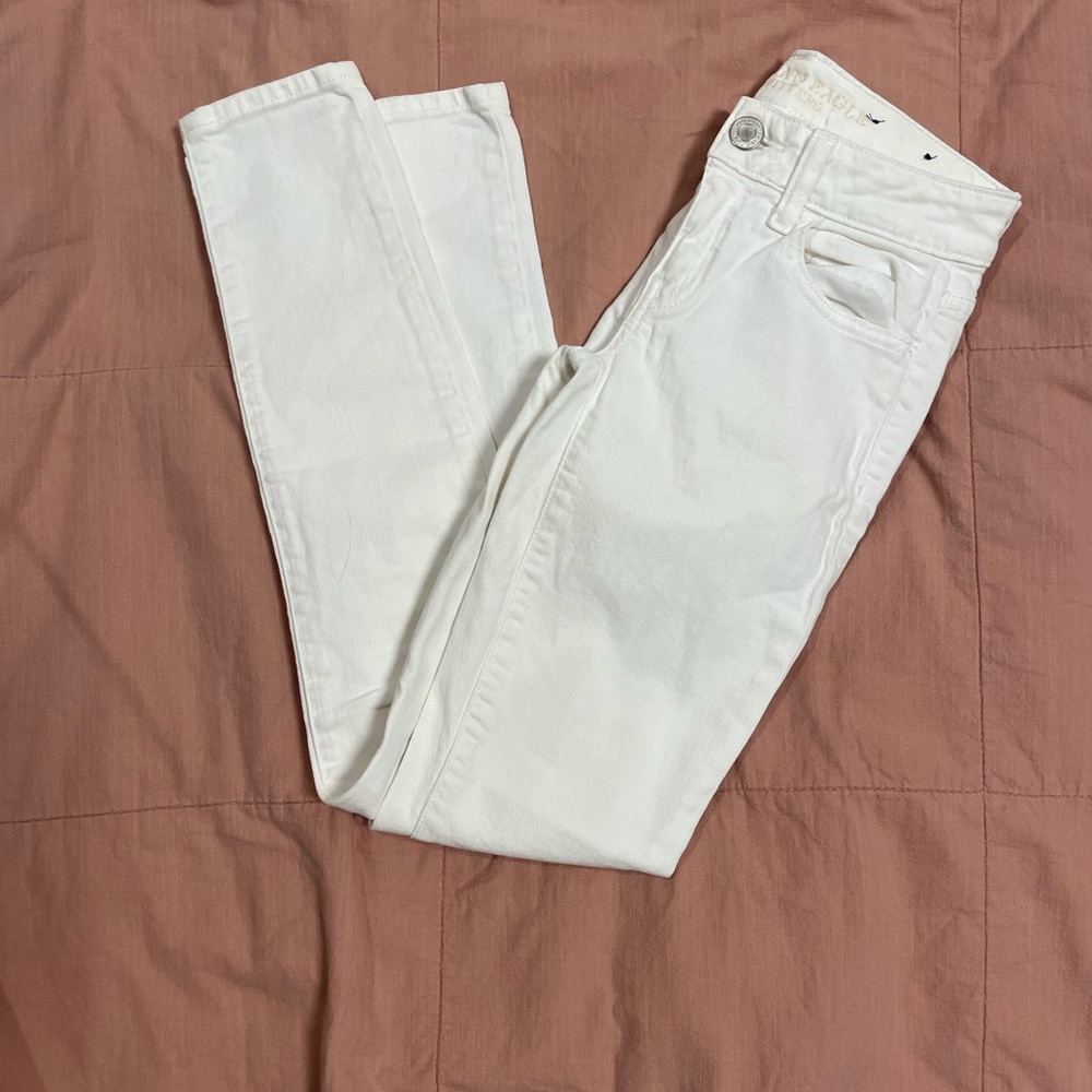 American Eagle -White Jeans - size 0
